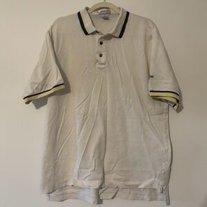 Titleist Cream Polo with Navy Trim